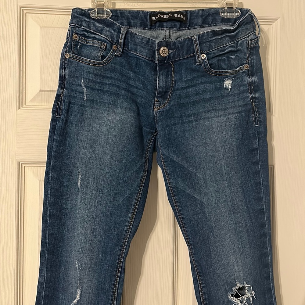 Express Stella barely boot jeans